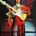 Jimi Hendrix-100X80-700,-